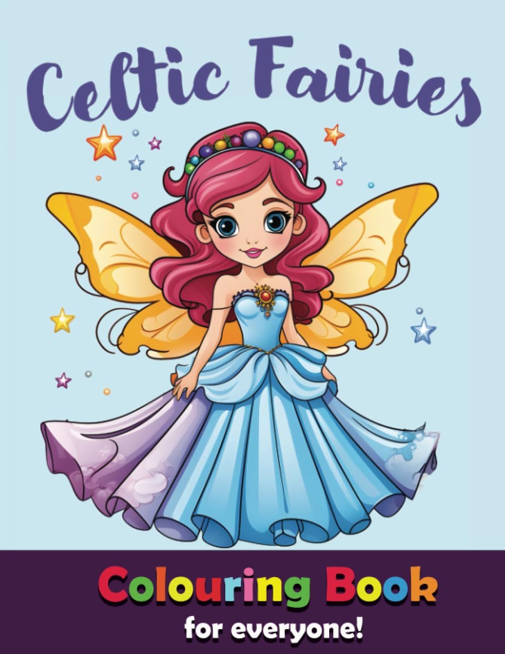 Celtic Fairies Colouring Book