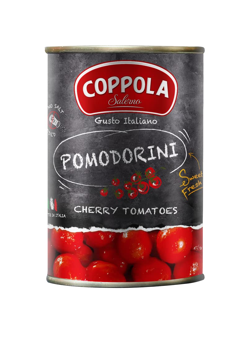 Coppola Pomodorini, Tomates Cherry 400g (Paquete de 12)