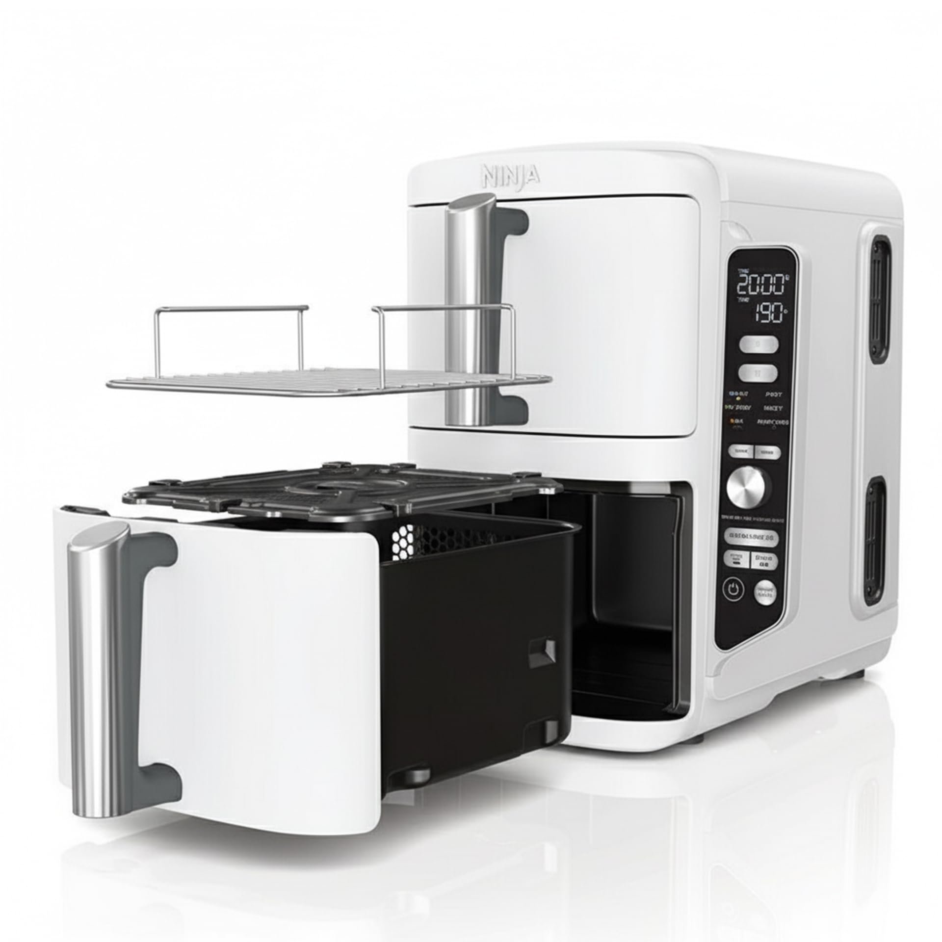 NINJA Friggitrice ad aria calda Ninja Double Stack XL a 2 livelli 9,5 | Elettrodomestici a prezzi molto vantaggiosi | elektronik