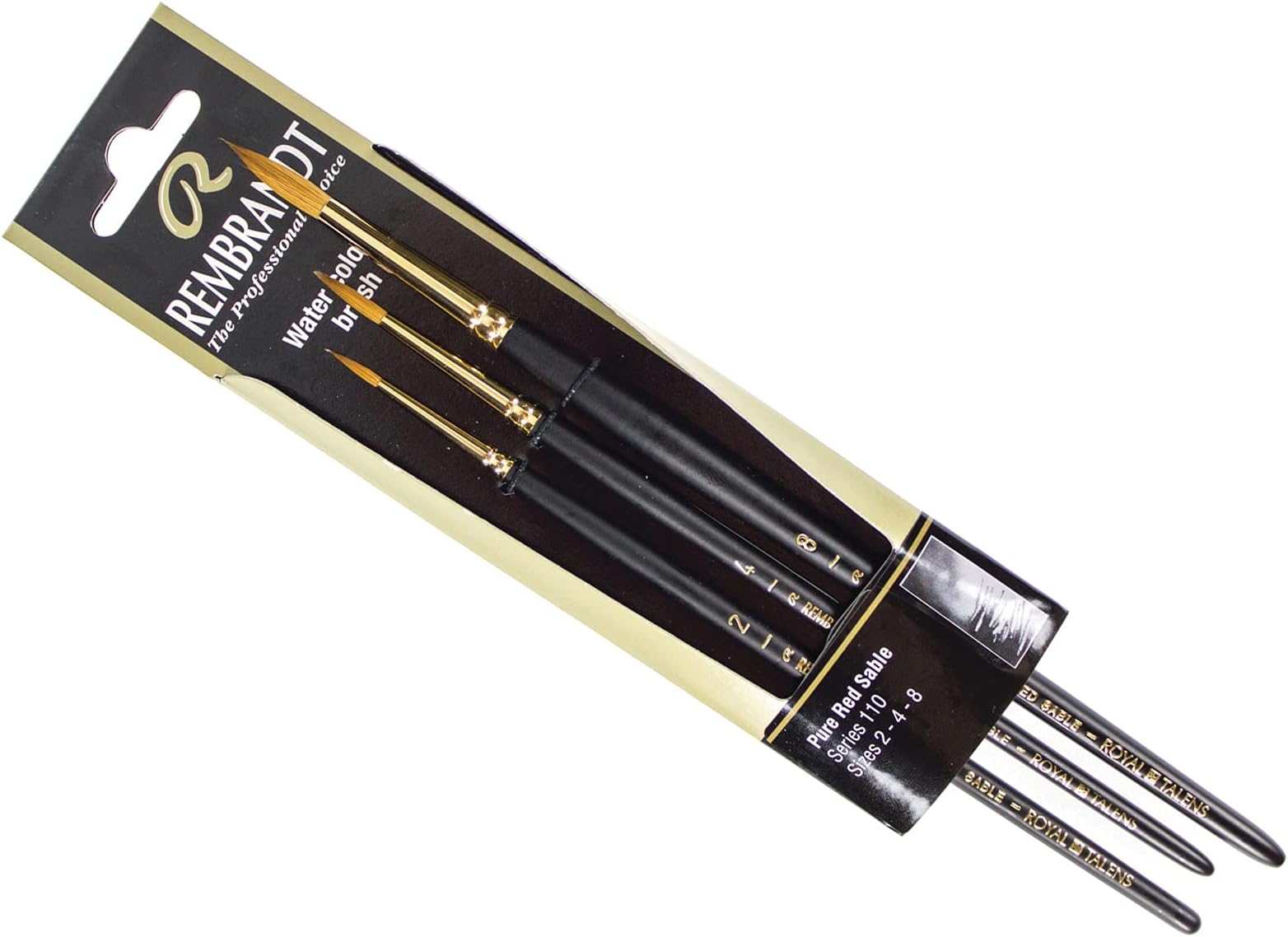 Watercolour Red Sable 3 Brush Set Series 110