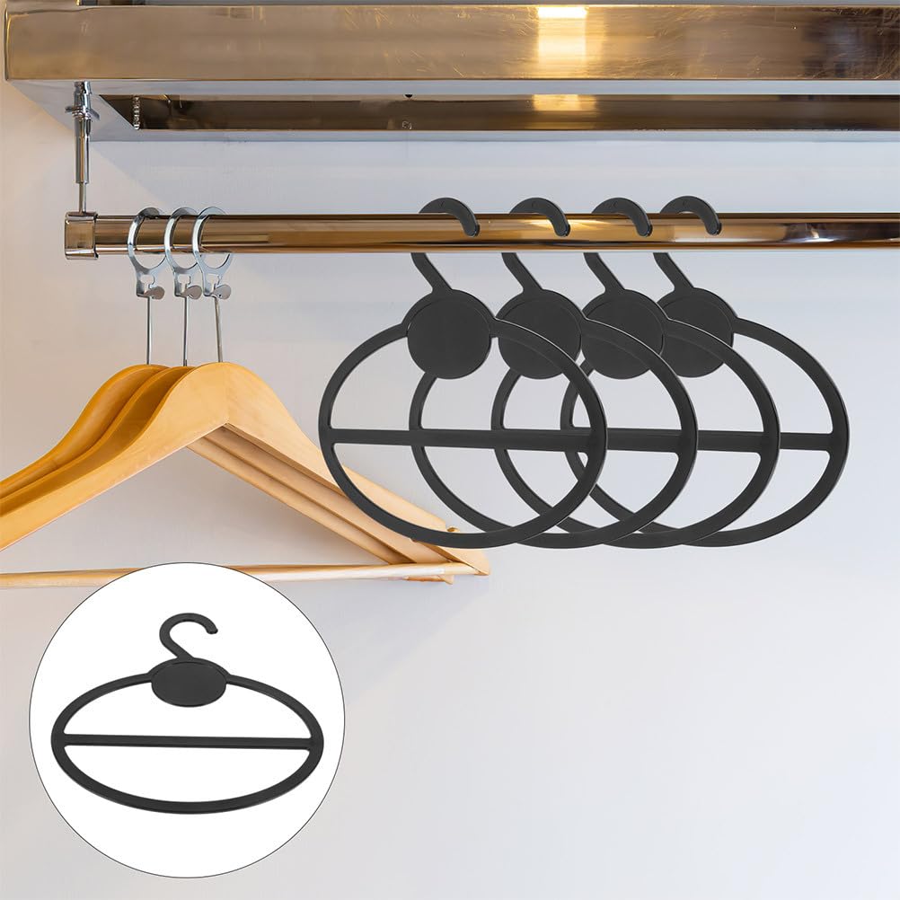 TOPBATHY Schal-Kleiderbügel 50 Stück Multifunktionaler Schalhalter Und Gürtel Organizer Zum Einhängen Platzsparend Für Schrank Und Zuhause