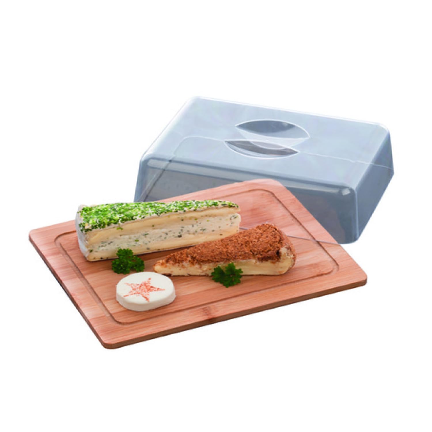 Alpina  Cheese Storage Case Bamboo - 