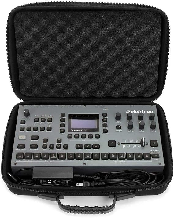 ANALOG CASES Elektron Octatrack Case - Custom-Fitted Compact PULSE Hard Case for Travel