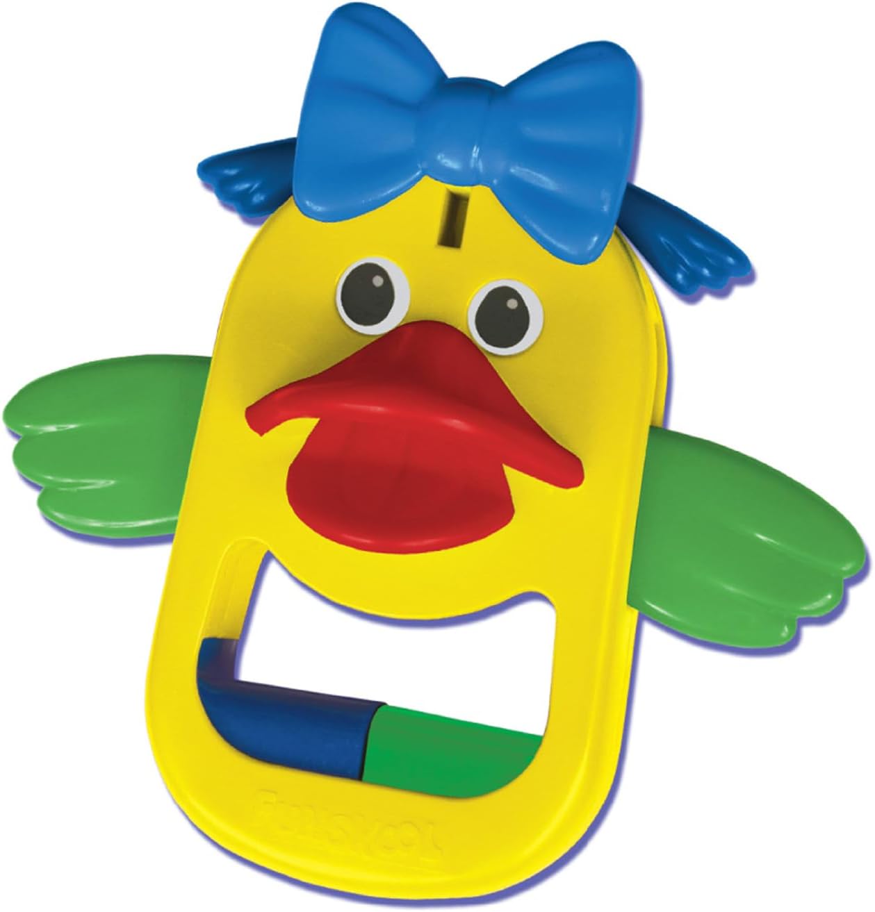 Giggles Funskool - Click Clack Duck, Multicolour Activity Toy For New Born, Develops Hand-Eye Coordination, 6 Months & Above, Infant Toys