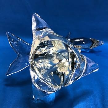 formia イルカ ガラス 置物 クリスタル イタリア製 MURANO Amazon.co.jp: formia イルカ ガラス 置物 クリスタル