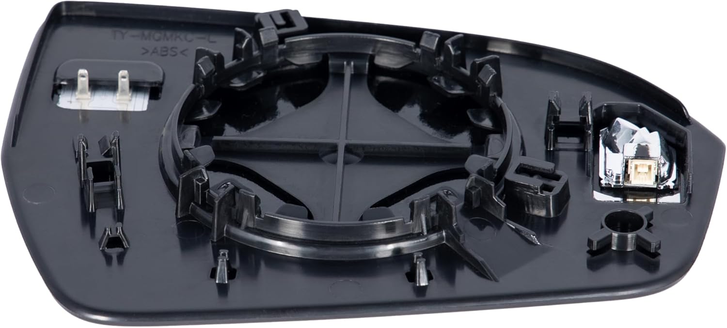 EAP Driver Side Mirror Glass Compatible with Lincoln MKX 2016-2018, MKC 2015-2019, Nautilus 2019-2023, Heated with Blind Spot, Without Auto Dimming, EJ7Z17K707G NJ7Z17K707C