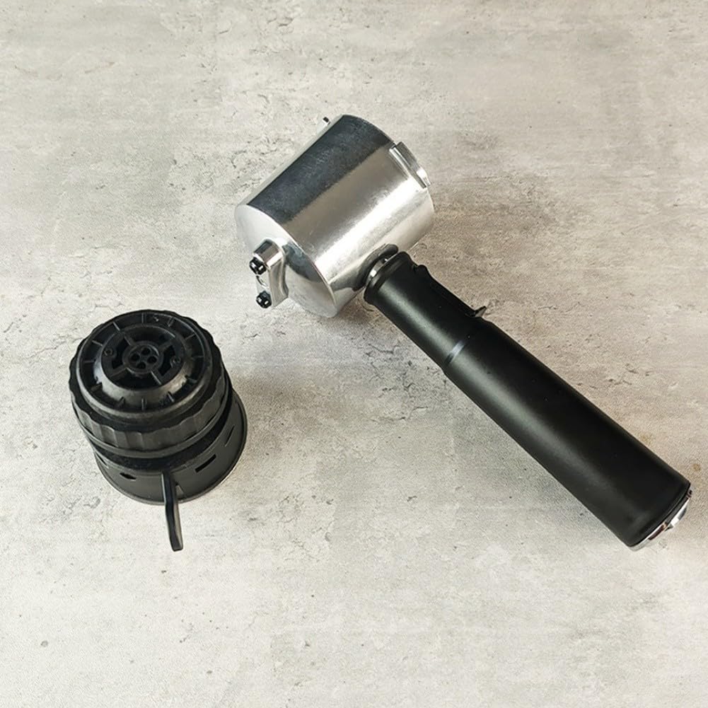 Portafiltro per caffè espresso da 51 mm per installazioni domestiche, compatibile con filtro staccabile da 37 mm e 28 mm e manico bilanciato