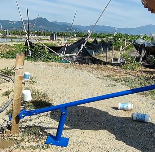MLYAYE Quick Stake Puller Tool, Aluminum Rebar Stakes Extractor Puller for Stump/Bamboo/Cement Column/Steel Pipe, Lever Principle, Broken Fence Post Removal Puller Plate
