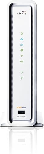 Miniatura 3 de Arris SURFboard SB6121 DOCSIS 3.0 Módem de cable, color negro, 5.2 5.2 pulgadas, certificado renovado, Blanco