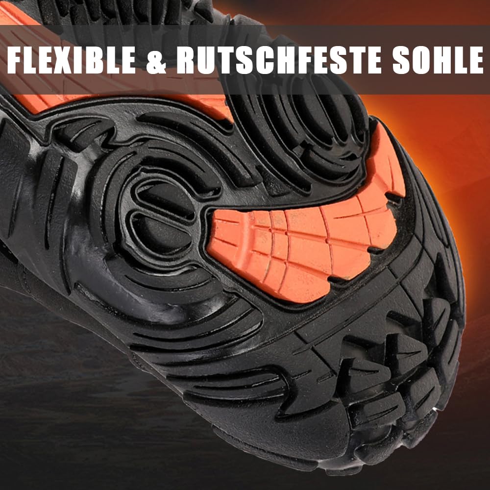 MEIION Outdoor Winter pro 2.0 wasserfeste barfuBschuhe Damen Herren Unisex,Warm Winterschuhe gefüttert Barefoot,Wasserdicht Barfuss Schuhe