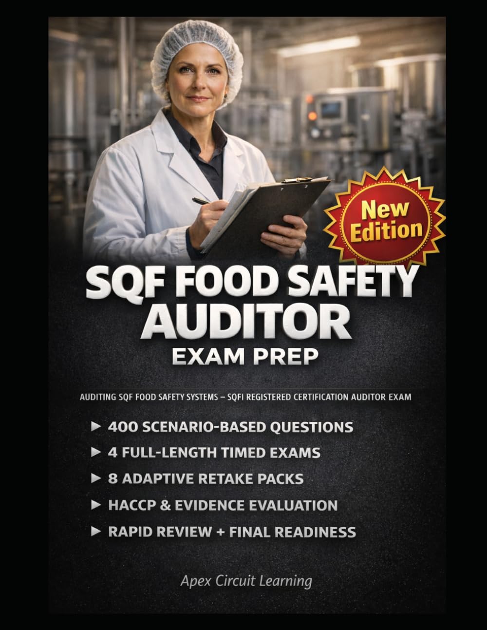 SQF Food Safety Auditor Exam Prep: Think like an auditor, spot real gaps fast, and pass with confidence
