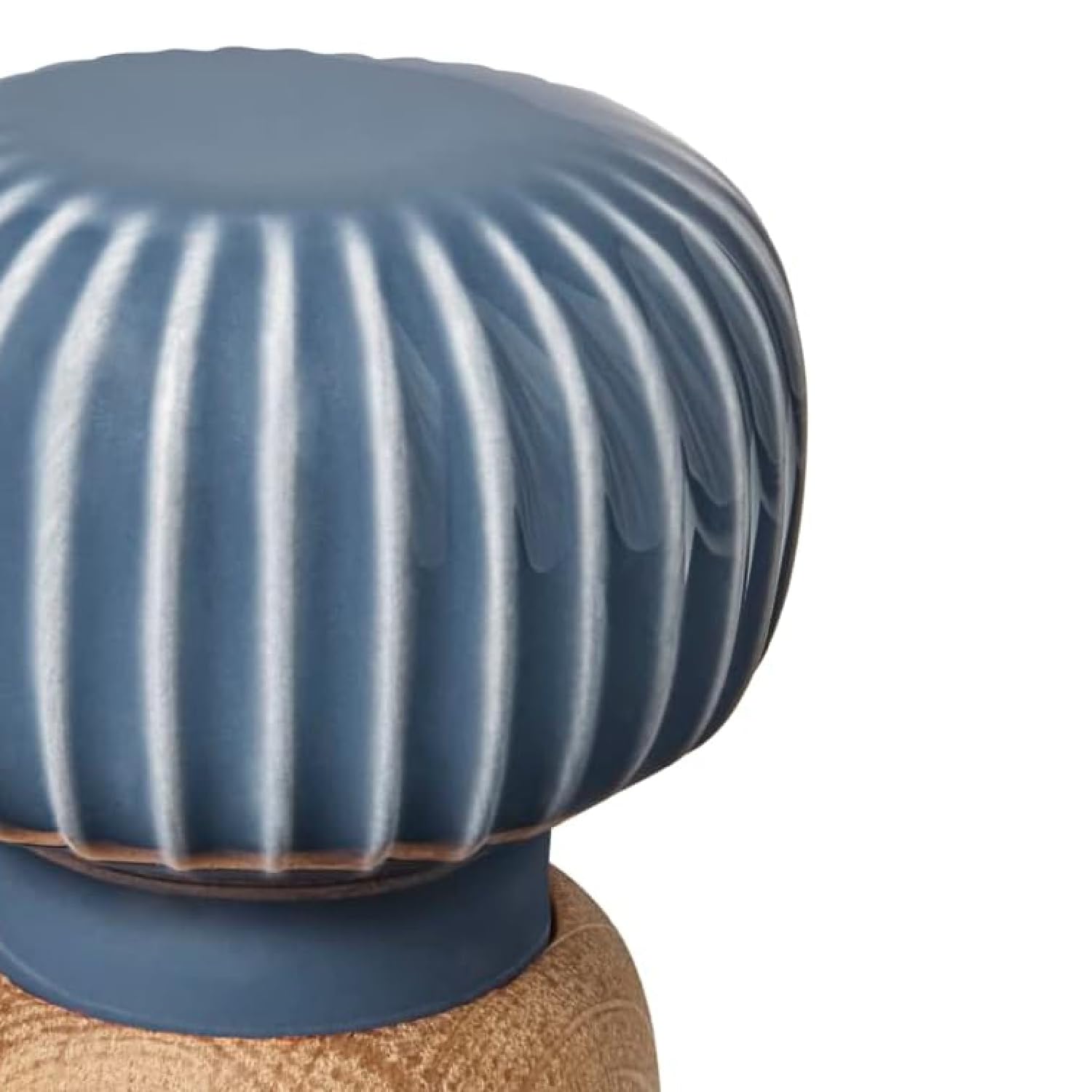 Kähler Mühle H18 cm Hammershøi handlich dänisches Design Gewürzmühle, anthrazit grau