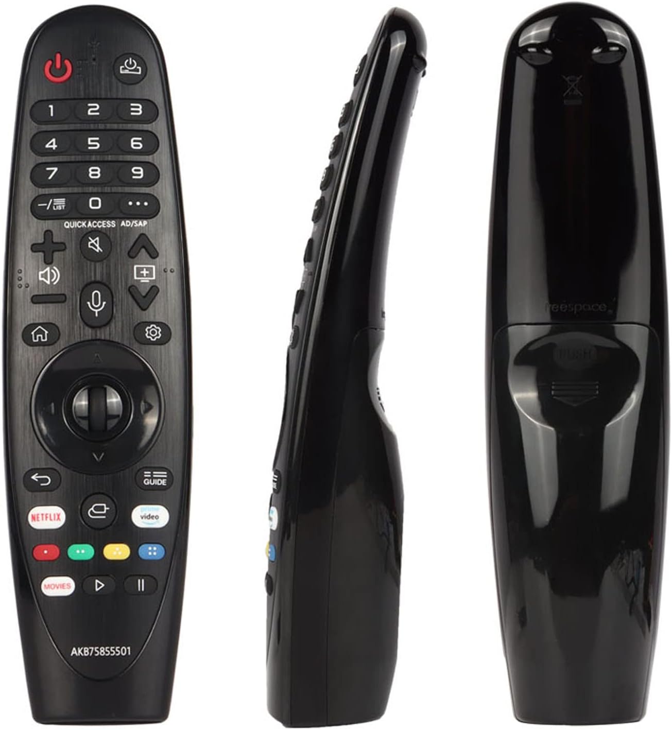 AKB75855501 ANMR20GA ANMR19BA Magic Voice Remote Control Compatible