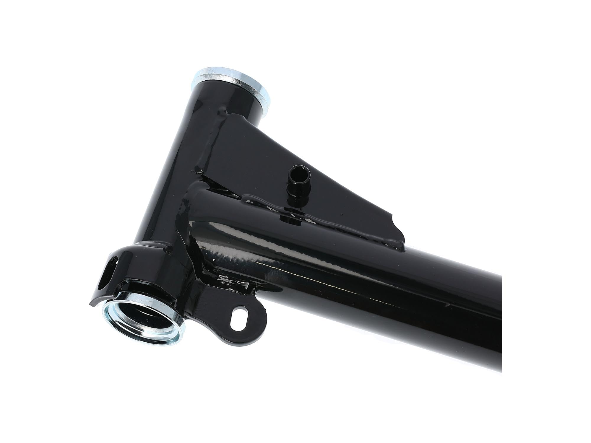 MZA Rahmen, mit Knotenblech Enduro, ohne Typschild, Schwarz - Simson S50, S51, S53, S70, S83