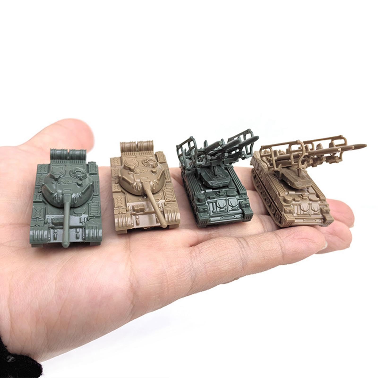 戦車他プラモデルまとめ買い用④ Amazon.co.jp: B Baosity 4 個 1/144 戦車モデル T-59 車輪付き