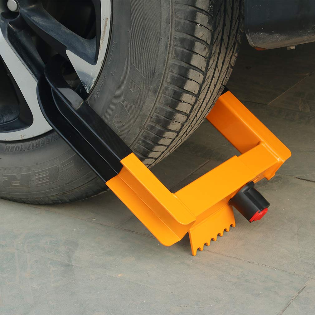 Universal Wheel Clamp Lock Tire Lock Wheel Chock Security Lock Anti