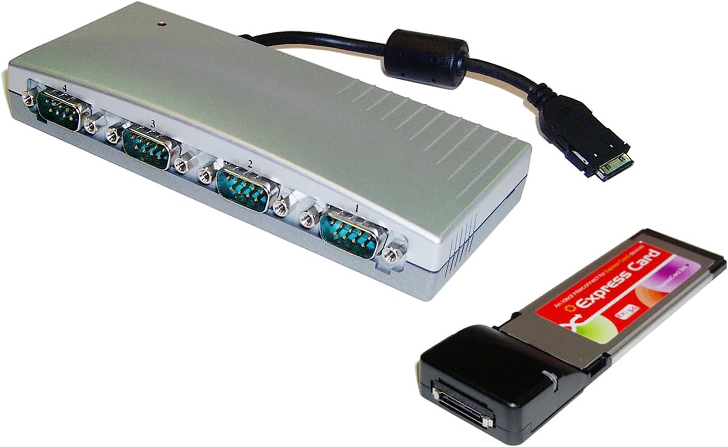 BeMatik - Serial RS-232 ExpressCard (4-Port) PCIE Type