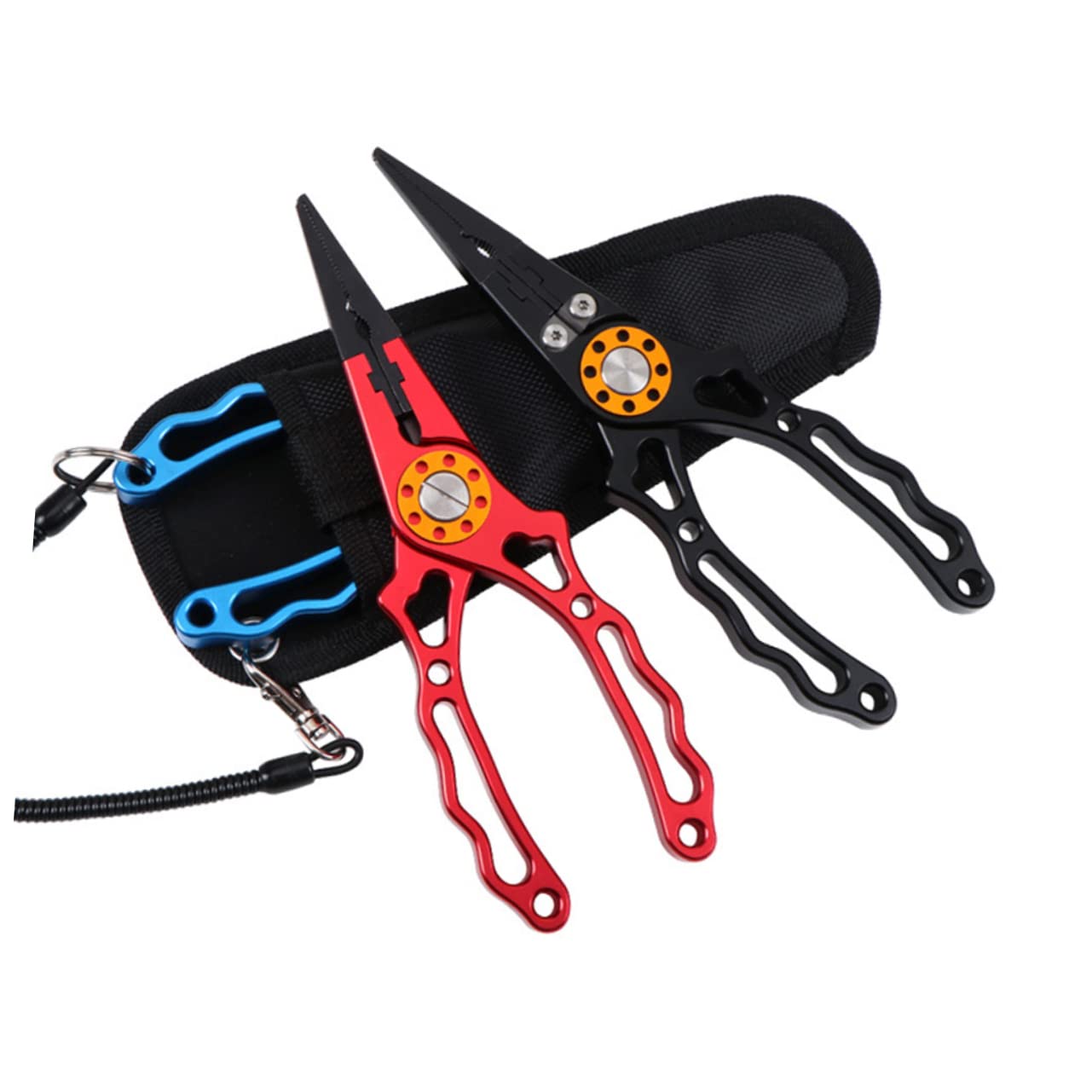 INOOMP Pinze Per La Pesca In Acqua Salata Strumenti Per Intrecciare Kit Di Pesca Dispositivo Di Rimozione Del Gancio Pinze Per La Rimozione Di Ganci Scissor Split Ring