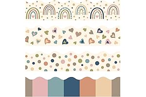 Boho Border Bulletin Board Trim