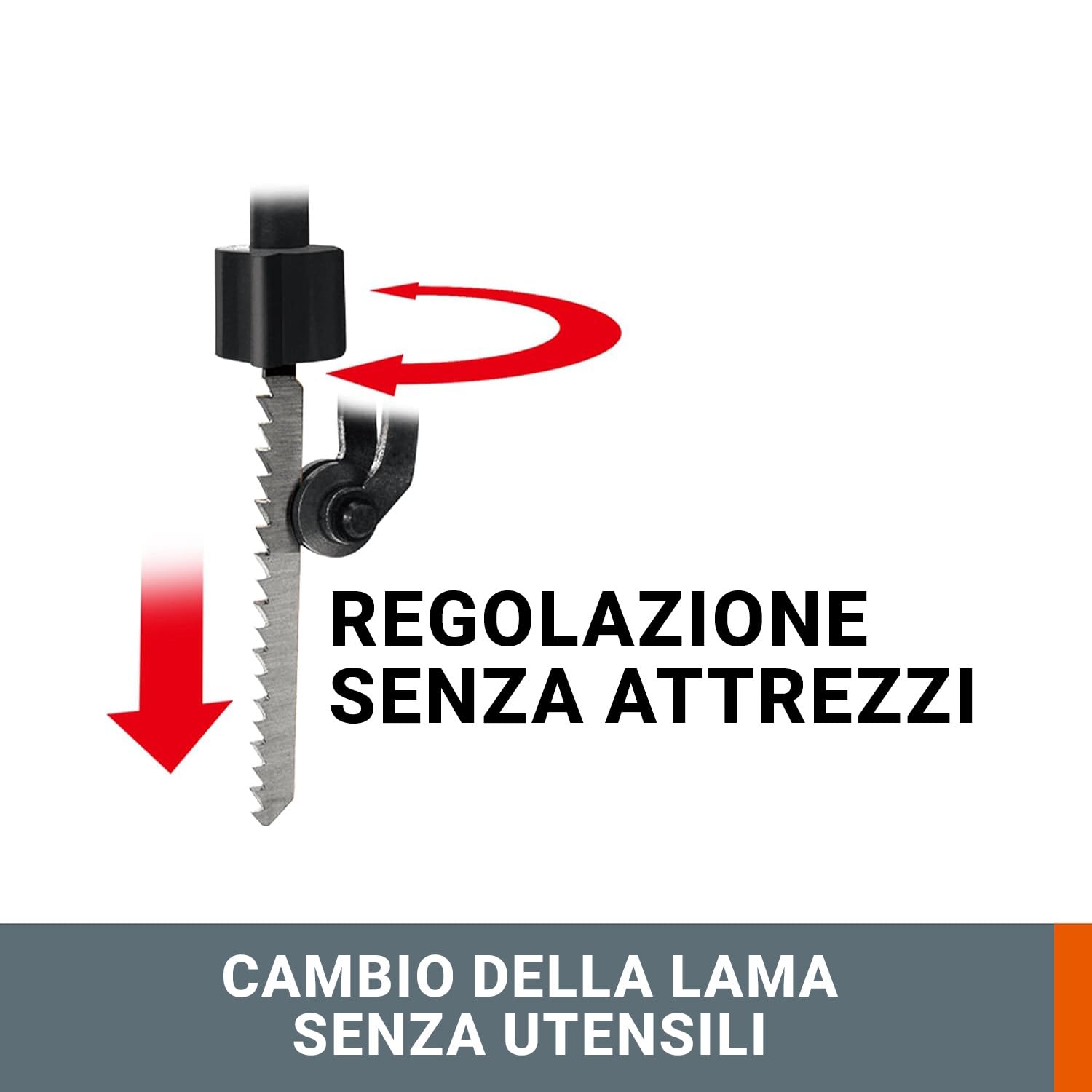 WORX WX543.9 seghetto alternativo a batteria 20V (solo corpo macchina)
