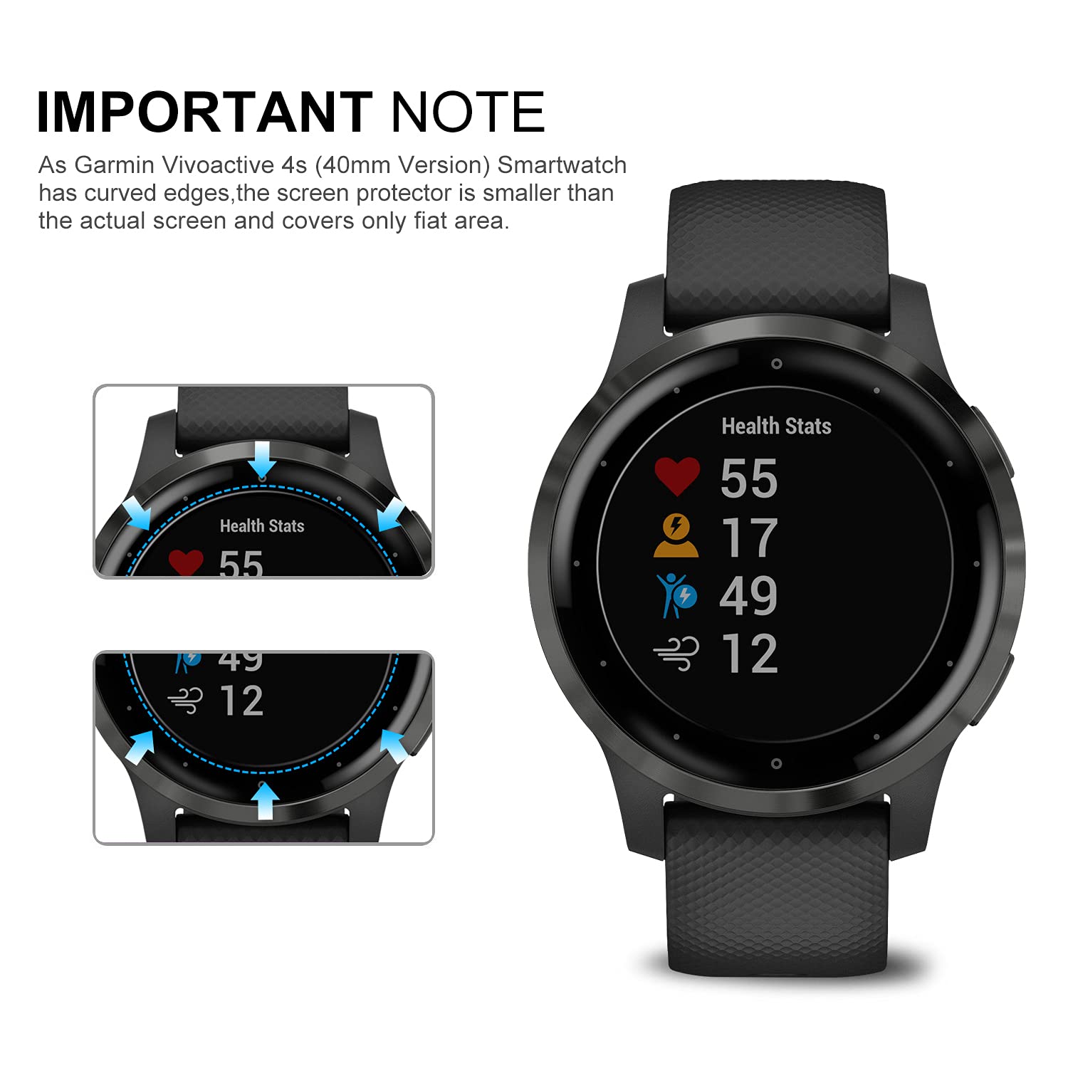 Funda Reloj Garmin Vivo Active 4s Venu 2s Silicona | Cuotas Sin Interés - Foto 6