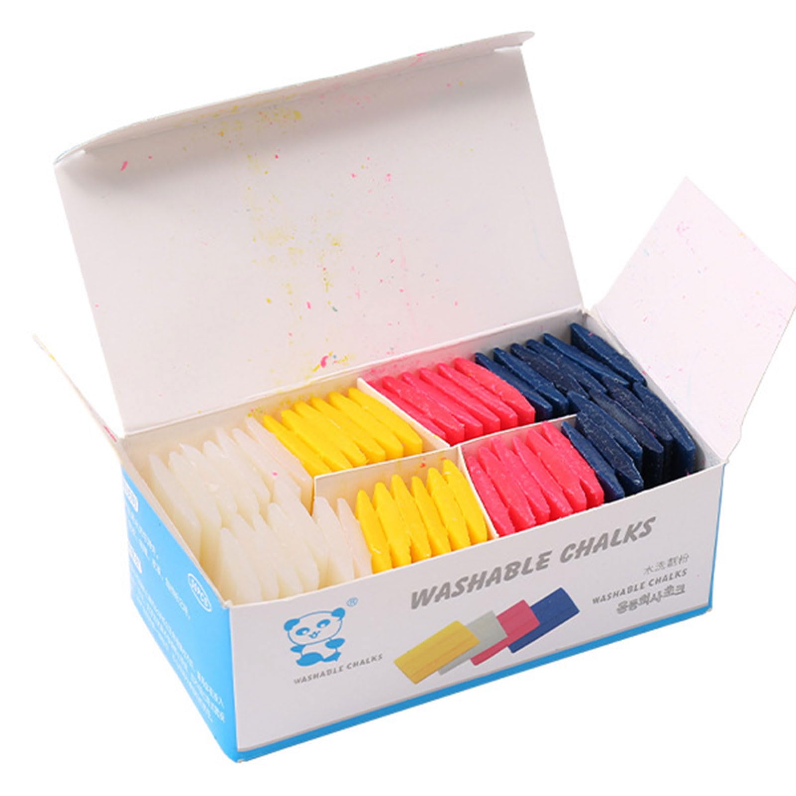 Kalttoy 50Pcs Multipurpose Tailor ' s Sewing Chalk Colorful Dressmaking Chalk Fabric Marking Tool for Garment Tailoring Tailor ' s