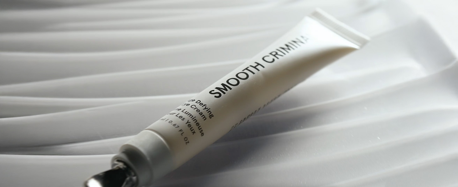 Under Eye Cream for Dark Circles and Puffiness | SMOOTH CRIMINAL Age Defying Niacinamide and Caffeine Eye Cream for Puffy Eye Bags Treatment for Men Anti Aging & Wrinkle Removal with Bakuchiol