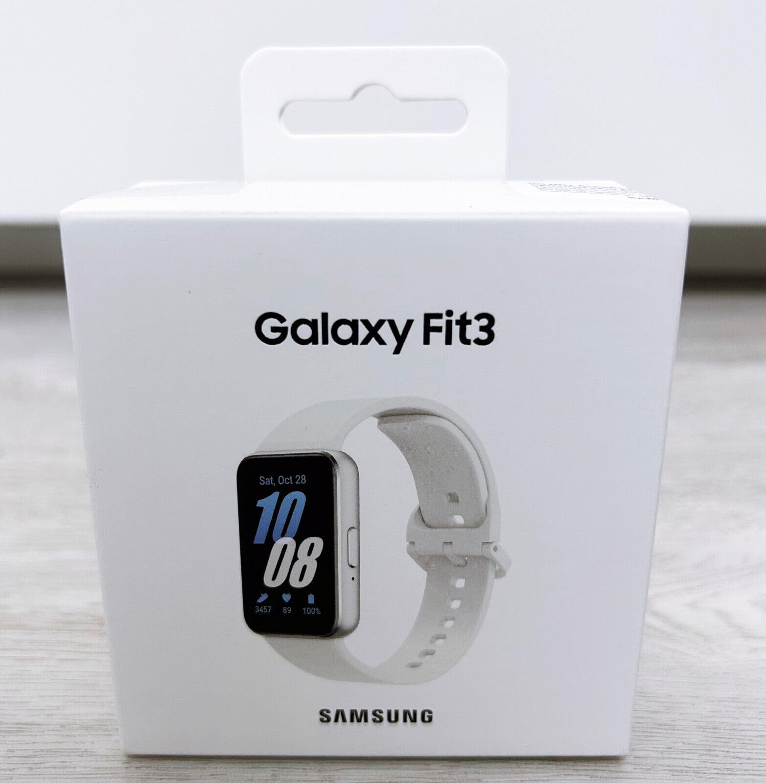 Galaxy FIT 3 [2024] 1.6" AMOLED Display | 14 Days Battery Life | 100+ Watchfaces | 100+ Exercise Modes | International Model - (Silver)