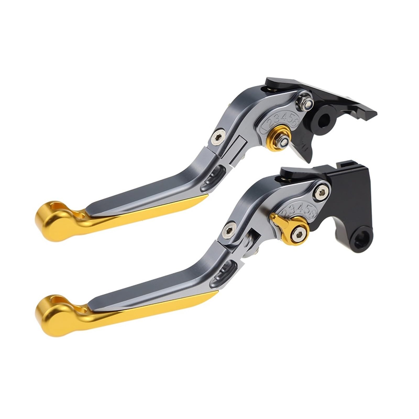 Yxbswbjd 44 Aluminum Alloy Folding Brake Lever For Himalayan Motorcycle Folding Extendable Brake Clutch Levers