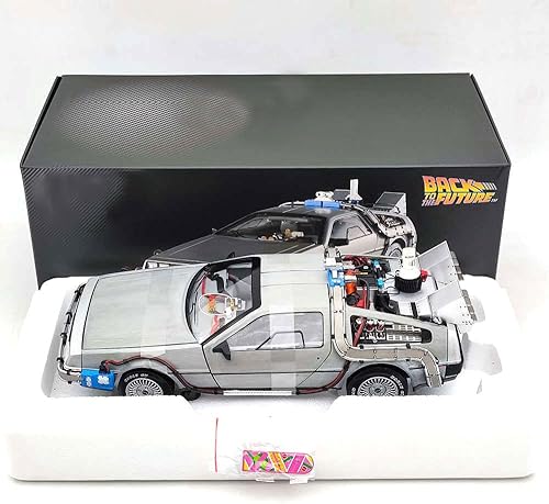 Miniatura 3 de HW 118 Elite para Volver al Futuro Time Machine Ultimate Edition BCJ97 Modelos de coches fundidos a presión Colección Hobbies Regalos