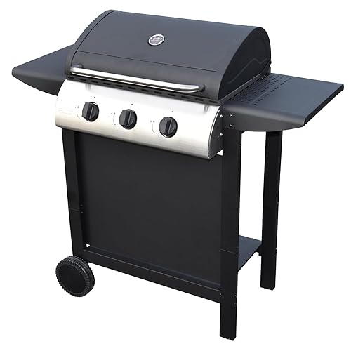 Barbecue Gaz Hawaï - 3 Brûleurs 8,4 kW Butane/Propane -
