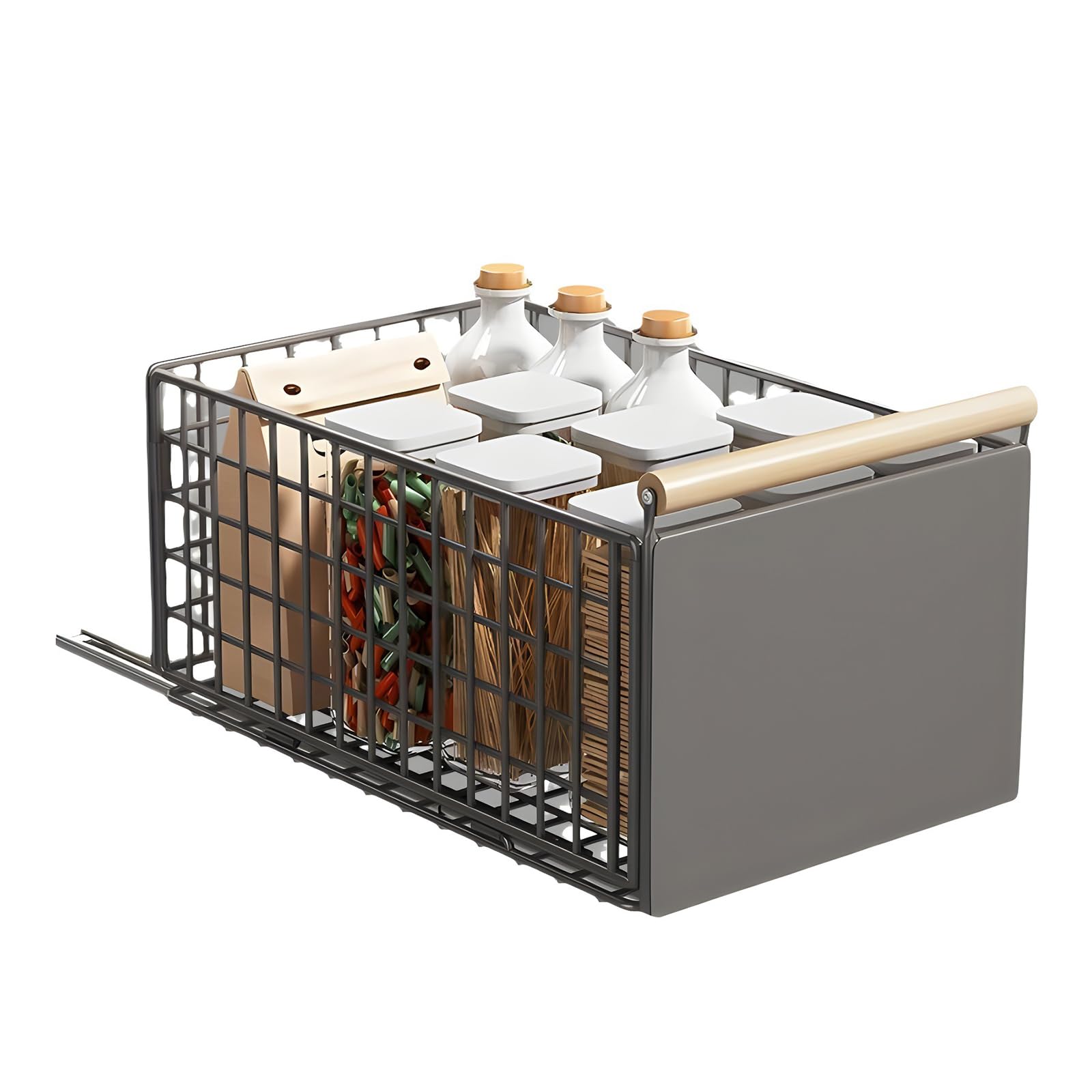 Estante de lavabo extensible que ahorra espacio, organizadores de almacenamiento multicapa impermeable, capacidad práctica de 10 kg para organizar despensas, baños, etc