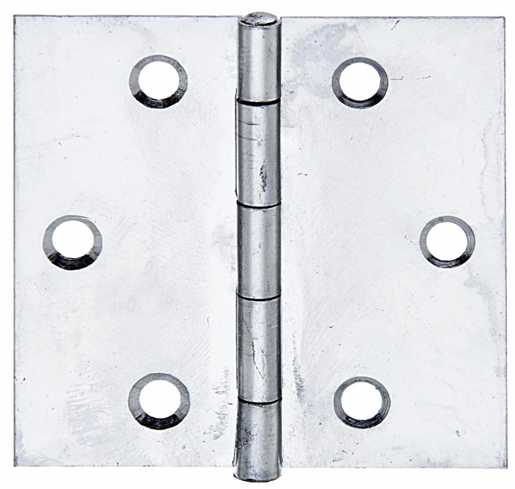 GAH-Alberts 361259 zawiasy kwadratowe, stal nierdzewna, 51 x 51 mm / 20 sztuk