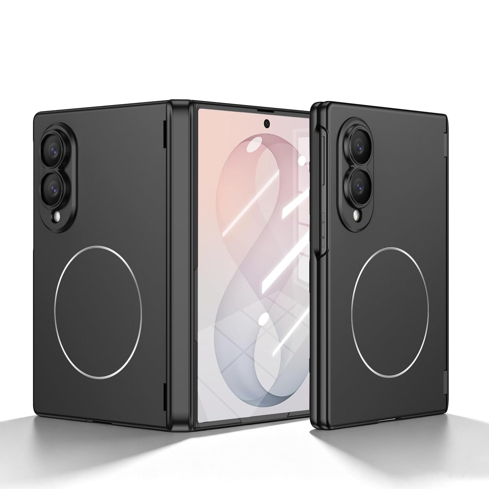 SHIEID Custodia Z Fold 8 per Samsung Galaxy Z Fold8, anello di ricarica