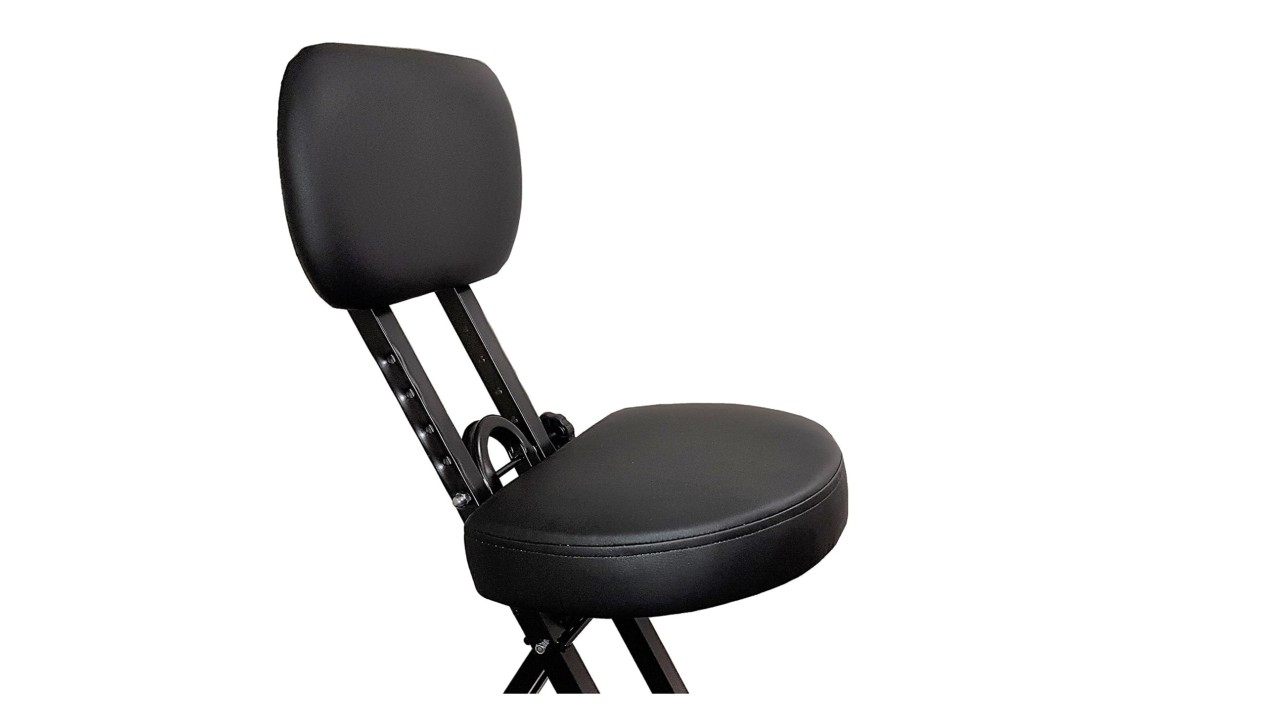 Stehhilfe Stehhocker Stehsitz Sitz Stehstütze mit ergonomischer Sitz 6 cm dick im Silber bis130kg belastbar