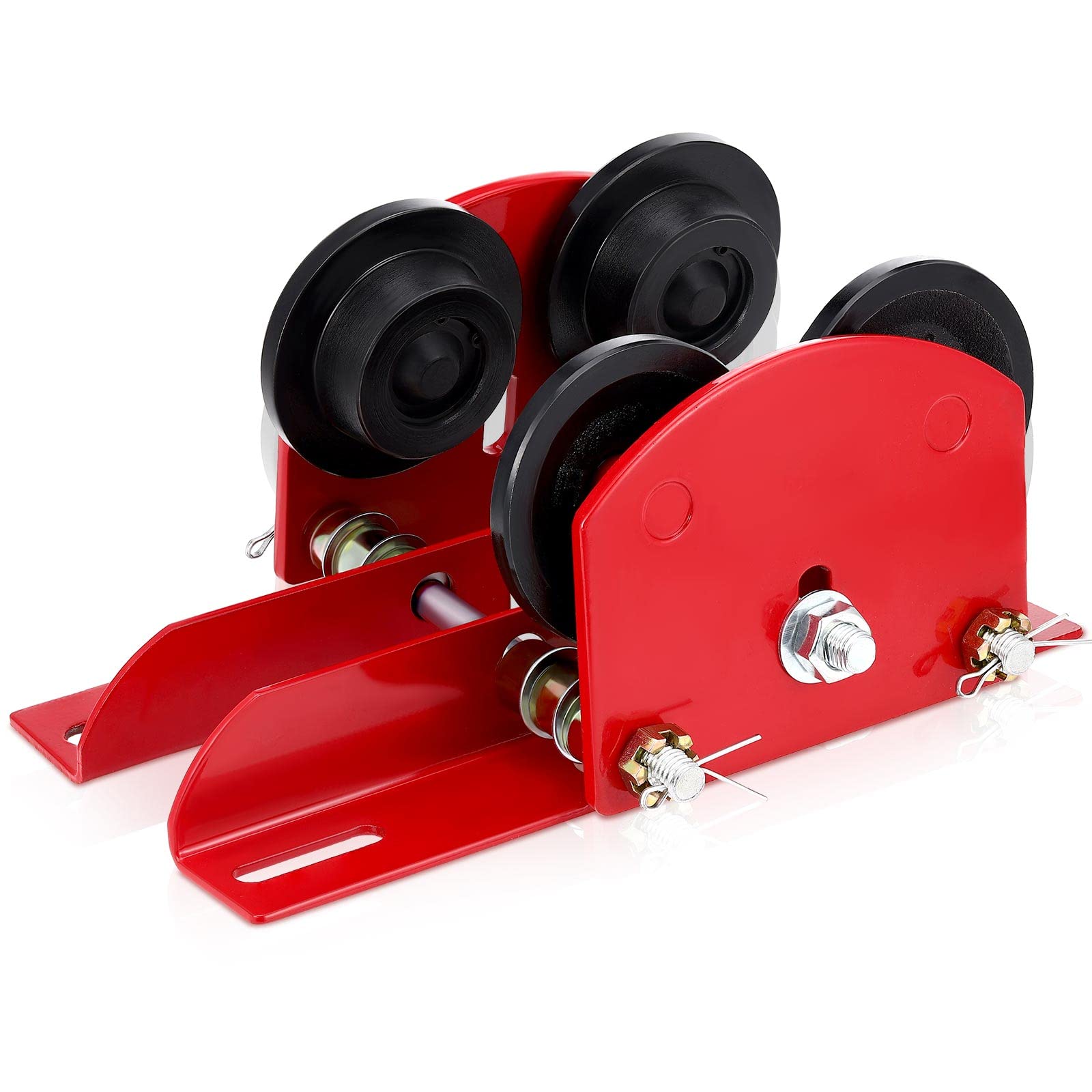 Buy 4 Wheels Beam Trolley Adjustable Manual Trolley Compatible for