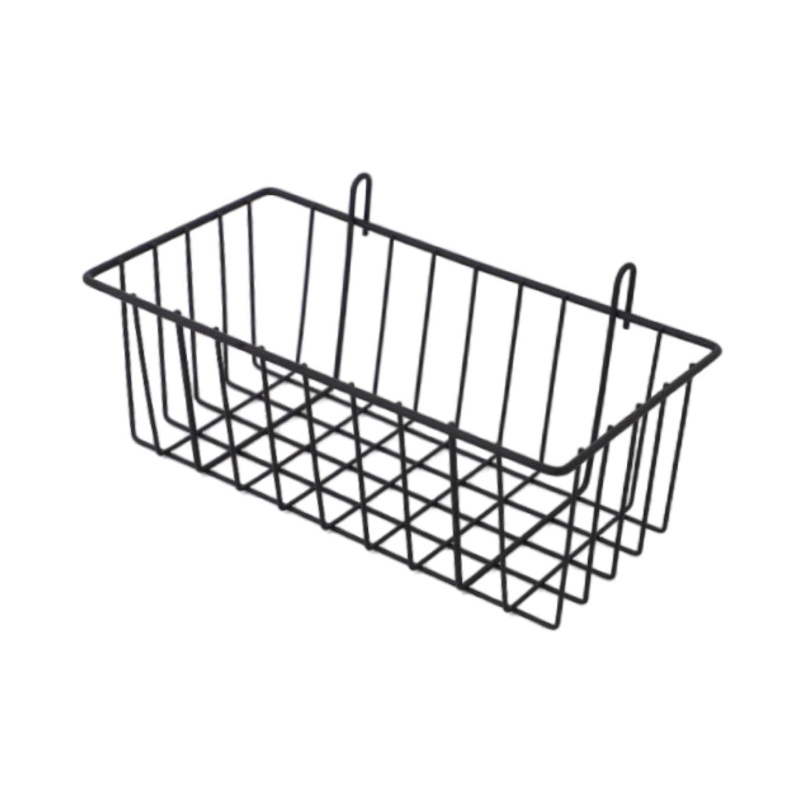 LOVIVER Organizer da Parete da Appendere, Robusto cestello in Filo di Acciaio, cestello da