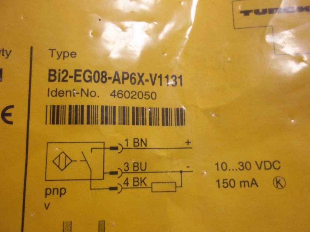TURCK BI 2-EG08-AP6X-V1131 INDUCTIVE Proximity Sensor