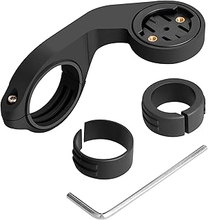 Out-Front Bike Mount Bicycle Extended Mount with Carbon Finish Compatible with Garmin Edge 200, 500, 510, 520, 800, 810, 530, 830 and Other Garmin Models