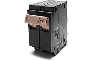 Cutler Hammer CH Series 2-Pole 15-Amp Circuit Breaker