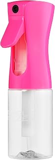 TANGLE TEEZER The Mini Fine Mist Continuous Spray Bottle for Hair Styling and Detangling, Pink
