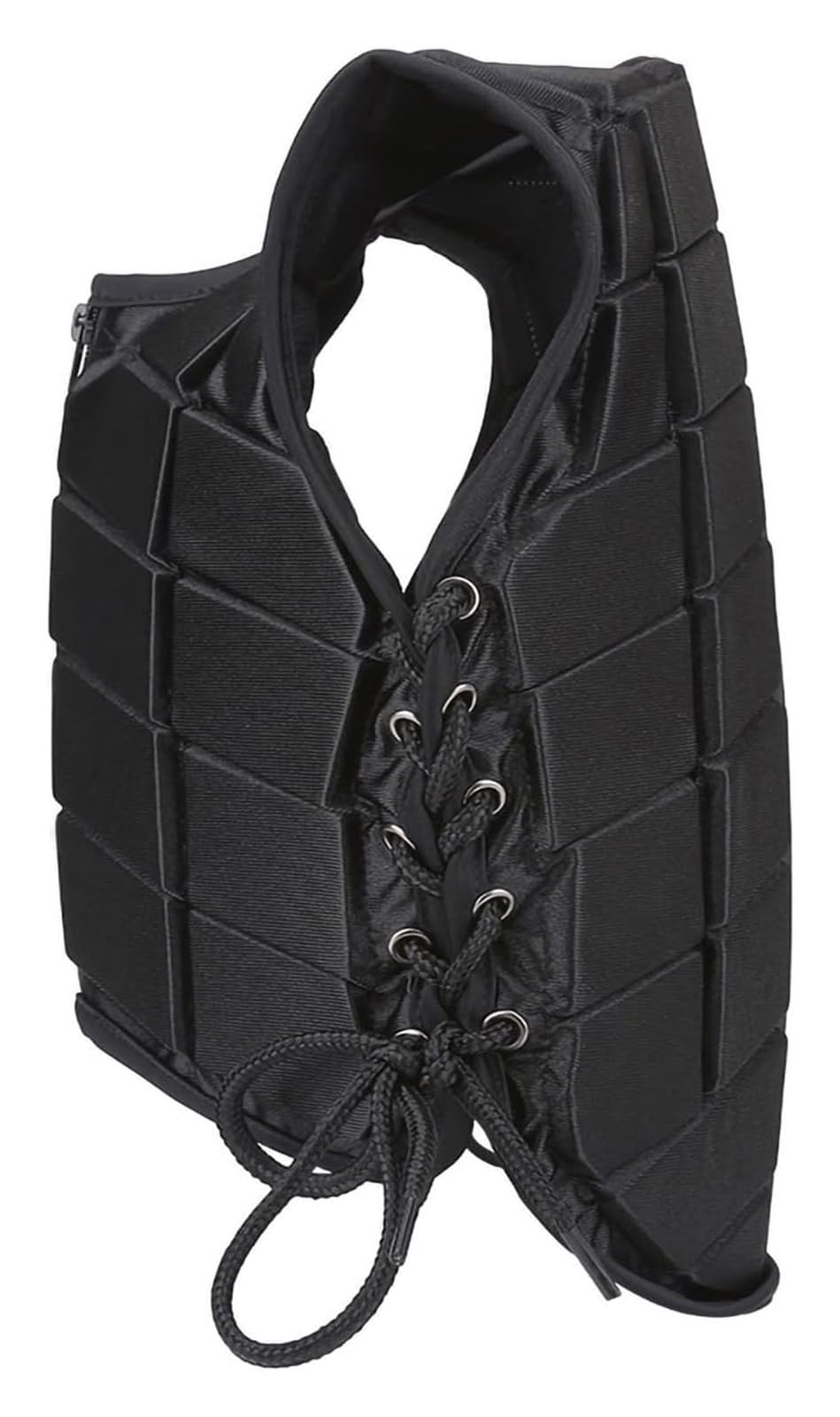 Ecuestres chaqueta protectora chaleco， Chaleco de seguridad acolchado y protector for entrenamiento de equitación, cómodo y adecuado for niños y niñas(CS)