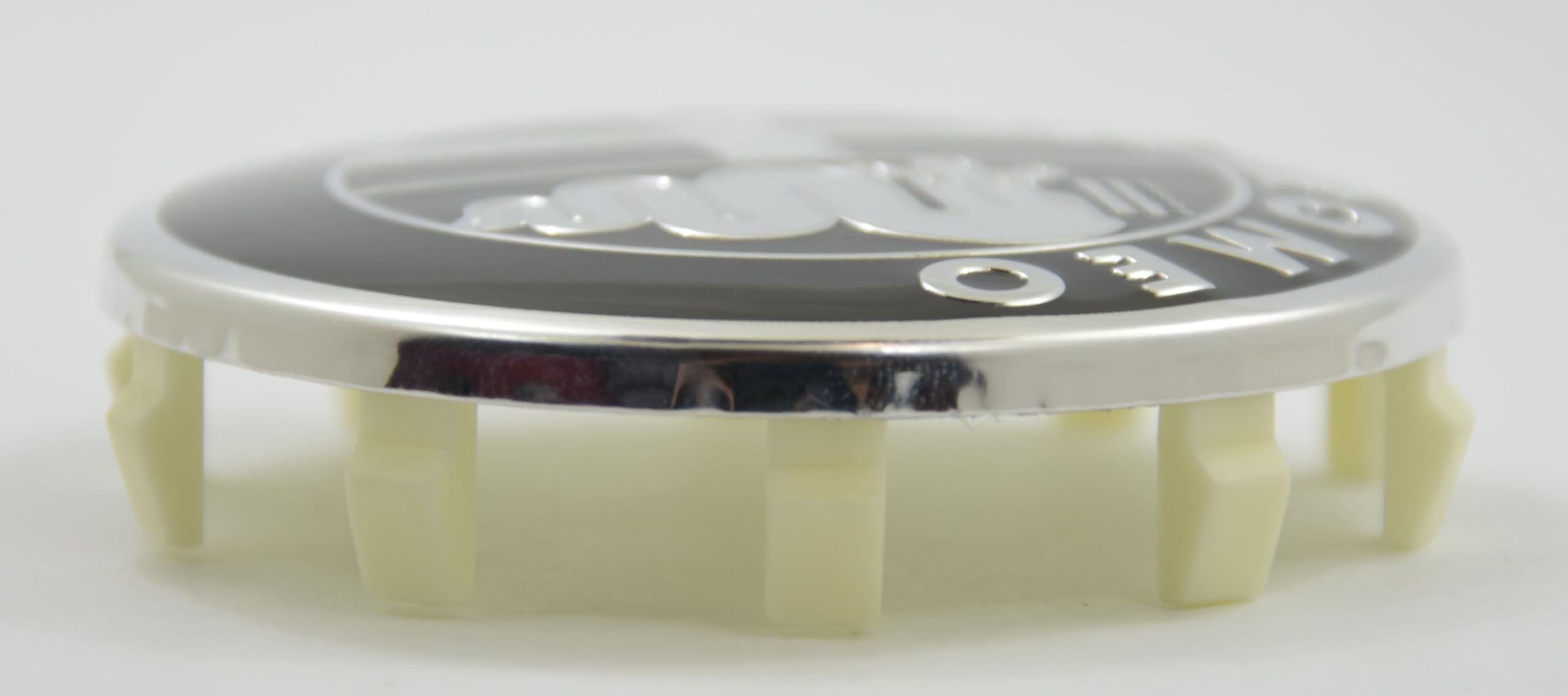 4 Tappi Coprimozzo 60mm Compatibili con ALFA ROMEO Giulietta Giulia 147 159 146 156 Brera Stemma Nero Bianco