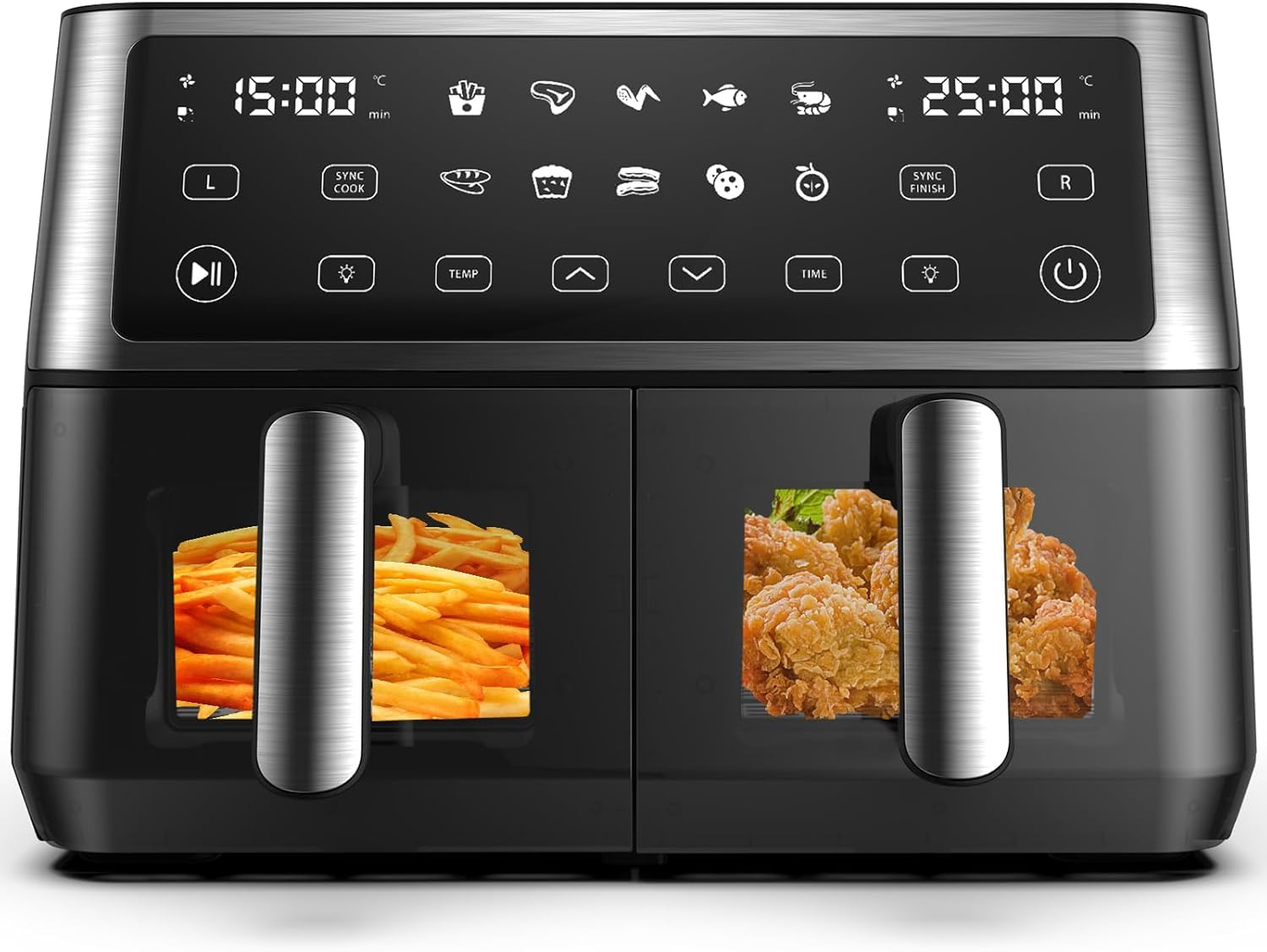 10L Dual Air Fryer, 2 Drawers,10-In-1 Review – Is the Dual Zone Worth It?