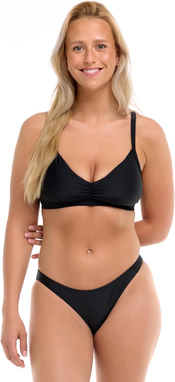 Body Glove Women's Standard Basic Solid Fuller Coverage Bikini Bottom Swimsuit - Image 4