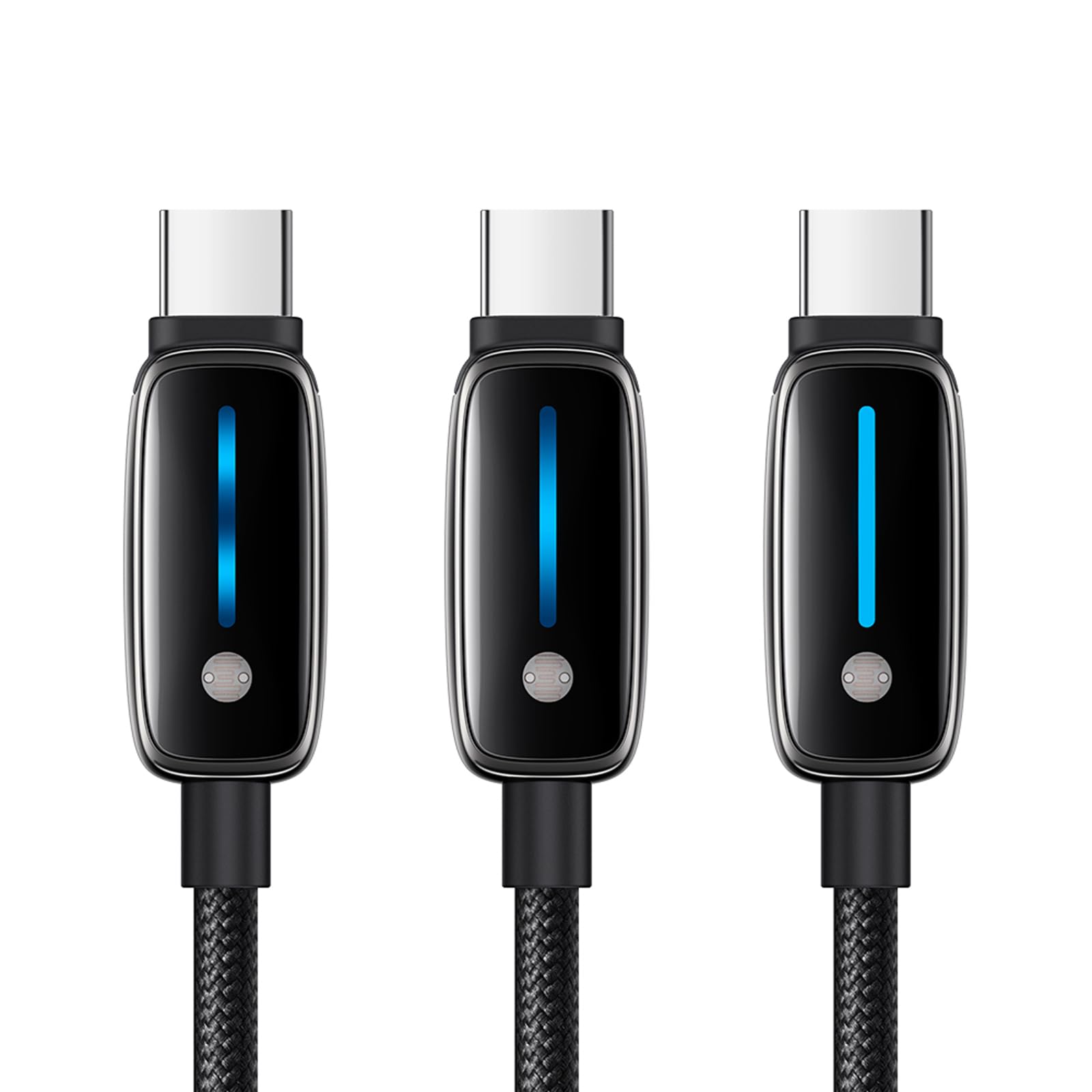 Mcdodo CA-0020 USB-A to USB-C 6A Akıllı Şarj Kablosu 1.2m Siyah