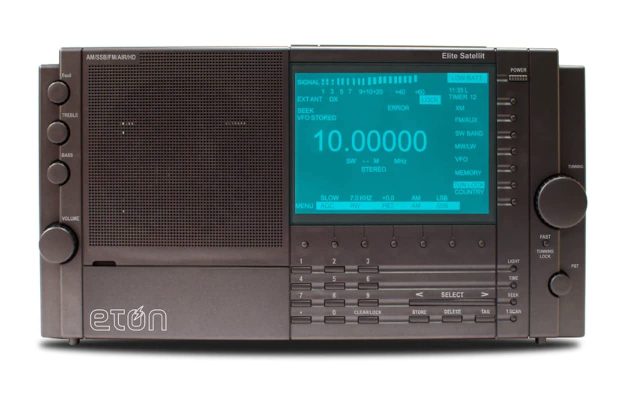 Amazon.co.jp: Eton Elite Satellit HD ワイドFMステレオ/MW/LW/SW/CW