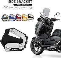 Vista 2 de Motorcycle Side Stand pad Foot Side Stand Extension Enlarger Pads Plate for Y&AMAHA XMAX300 Xmax X-MAX 300 X-MAX300 2021 2022 2023 Motorcycle 9