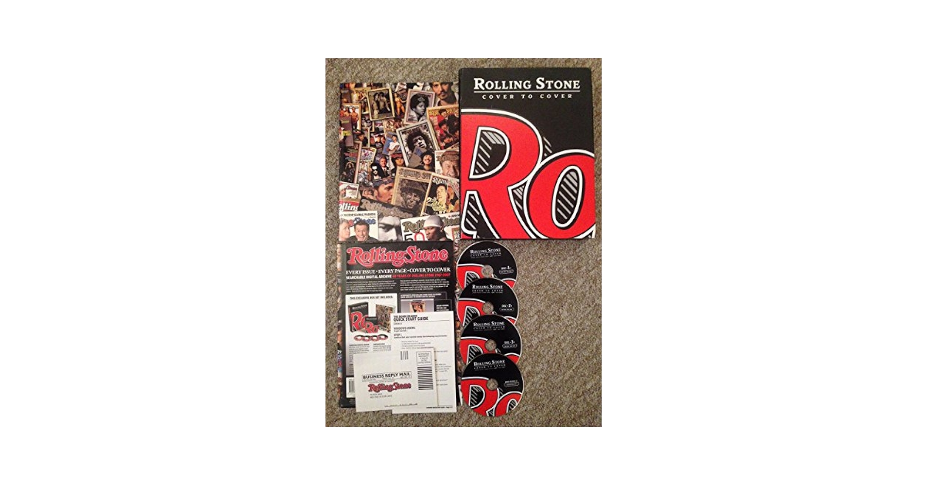Rollingstone cover to cover ロックの歴史 Rolling Stone Cover to Cover: The First 40 Years: Rolling