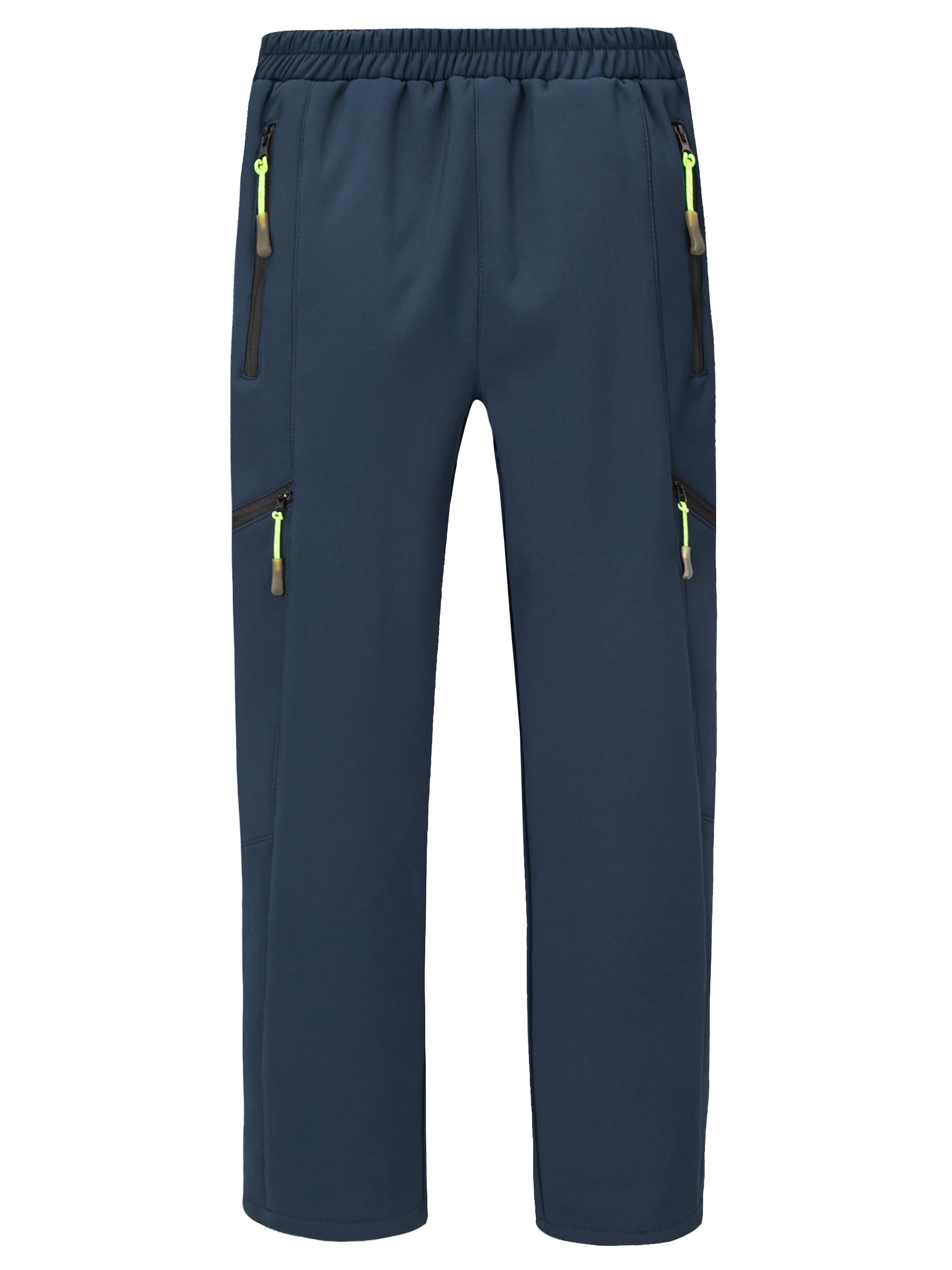 CAMLAKEE Wasserdichte Wanderhose für Kinder, Jungen, Mädchen, warm, Winter, mit Fleece gefüttert, Outdoor-Skihose